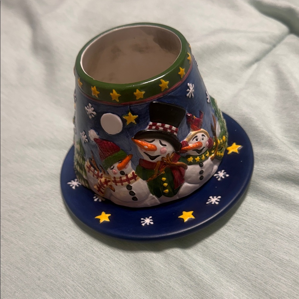 Yankee Candle Snowman and Star Holder - Picture 5 of 5